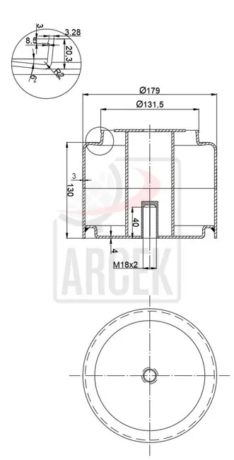 METAL PİSTON 4882 