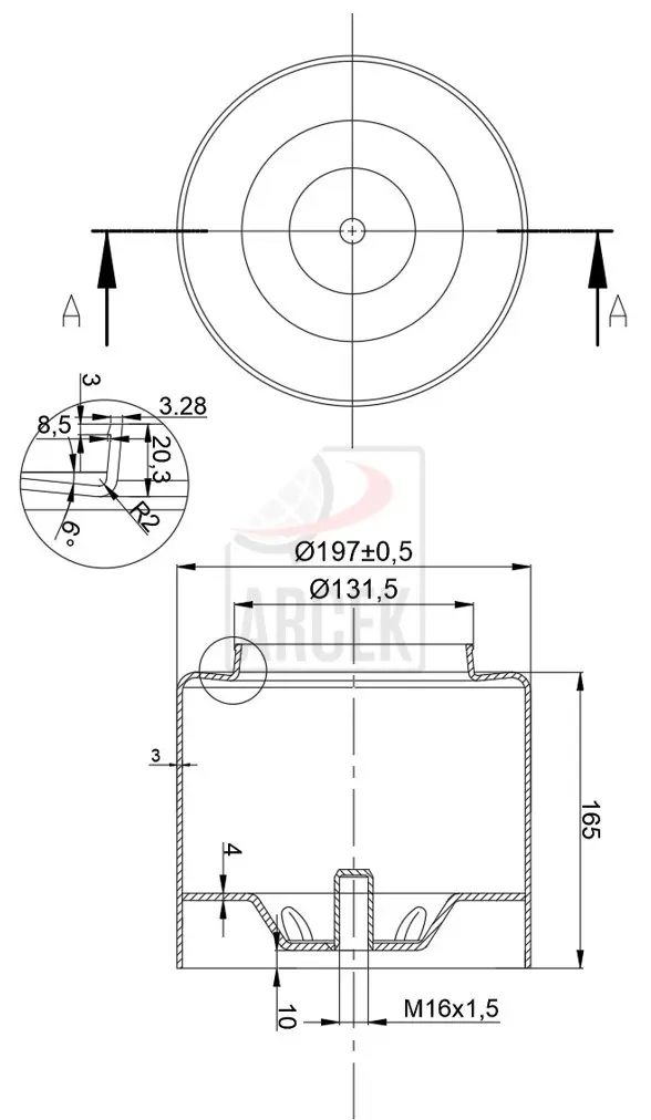 METAL PİSTON 4390 