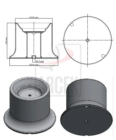 METAL PİSTON 4158 