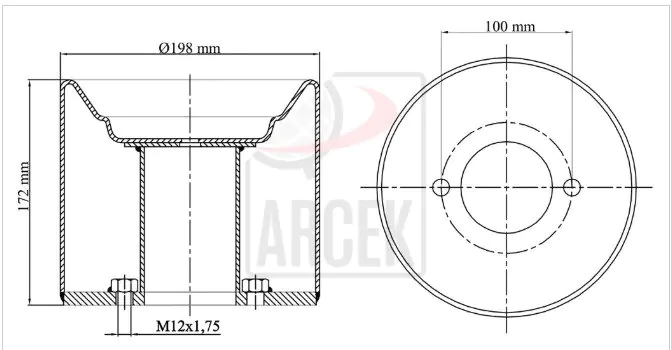 4157 METAL PISTON 