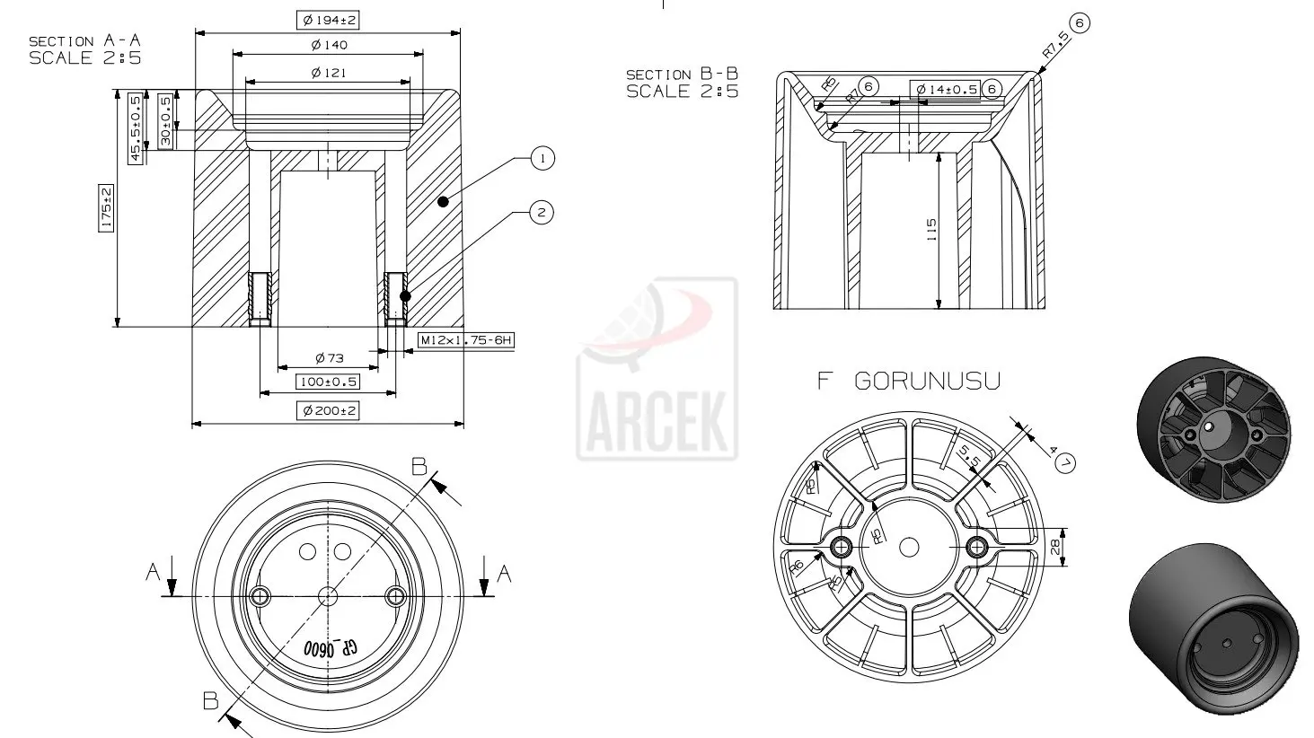 PLASTIC PISTON 4157