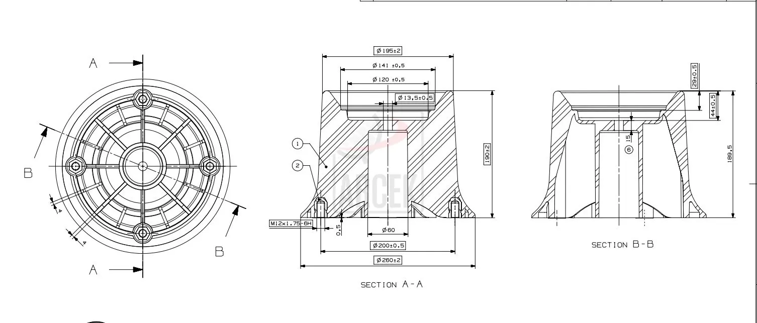 PLASTİK PİSTON 4159