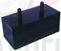RUBBER MOUNTING ,FRONT 