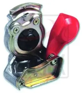 AUTOMATIC PALM COUPLING-RED 