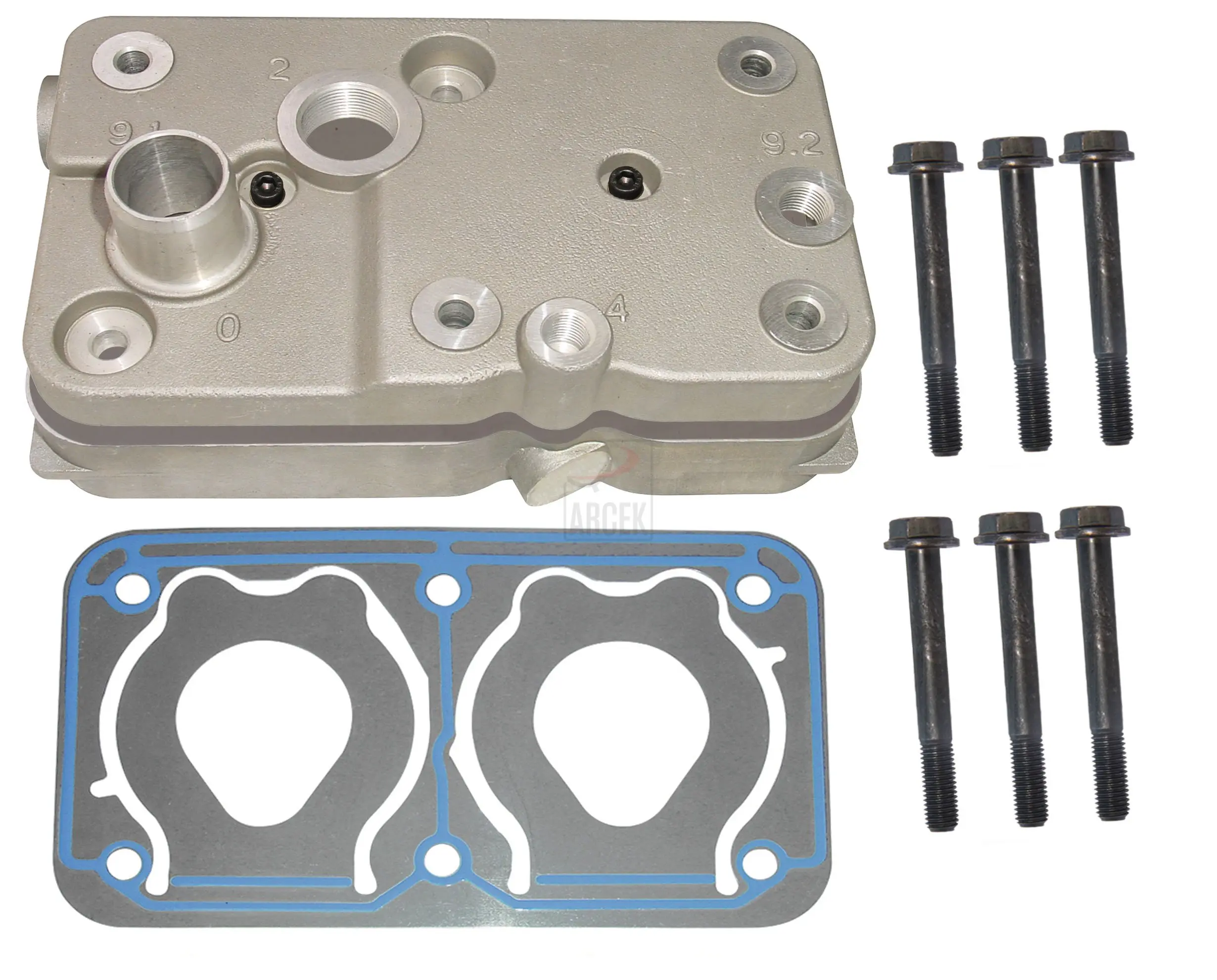 CYLINDER HEAD WIHT PLATE KIT 