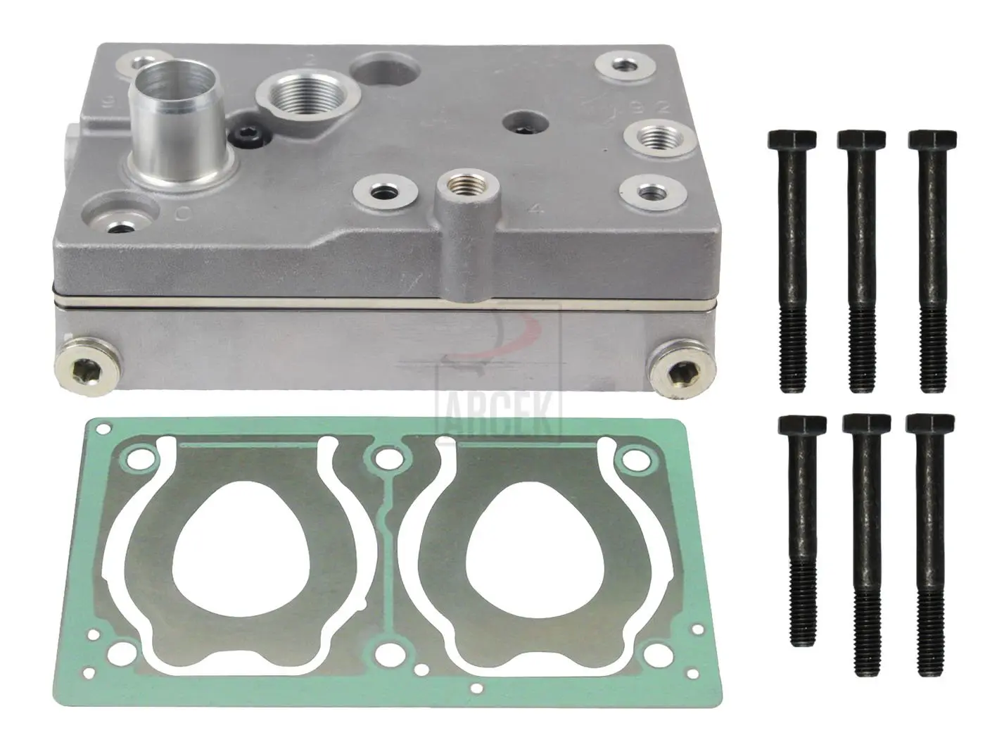 CYLINDER HEAD WIHT PLATE KIT 