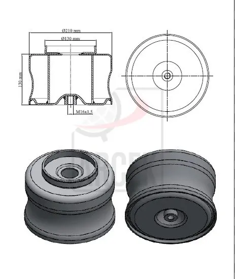 673 METAL PISTON